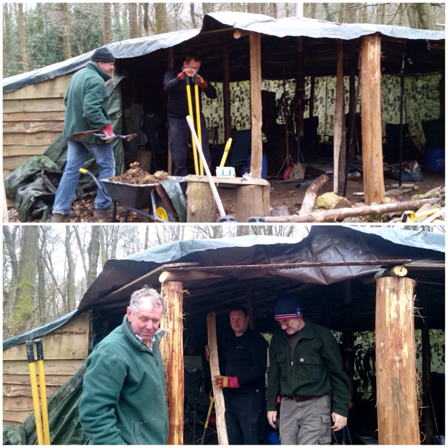 Rebuilding the Roundhouse – Bushcraft Days
