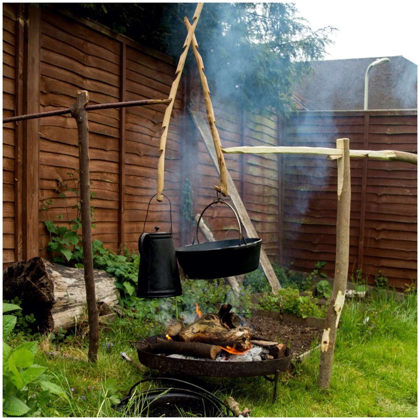 Suggestions for open fire dutch oven hanger - Trapperman Forums