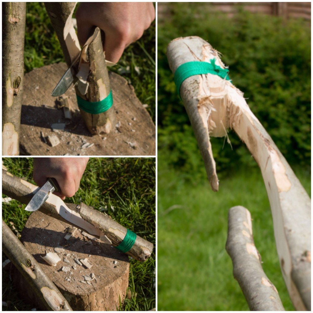 How To…. Carve an Aures Campfire Crane Single Fork Bushcraft Days