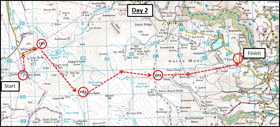 Day 2 route