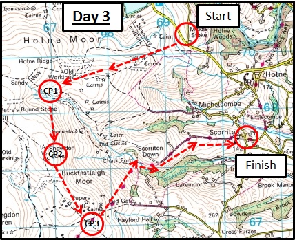 Day 3 route