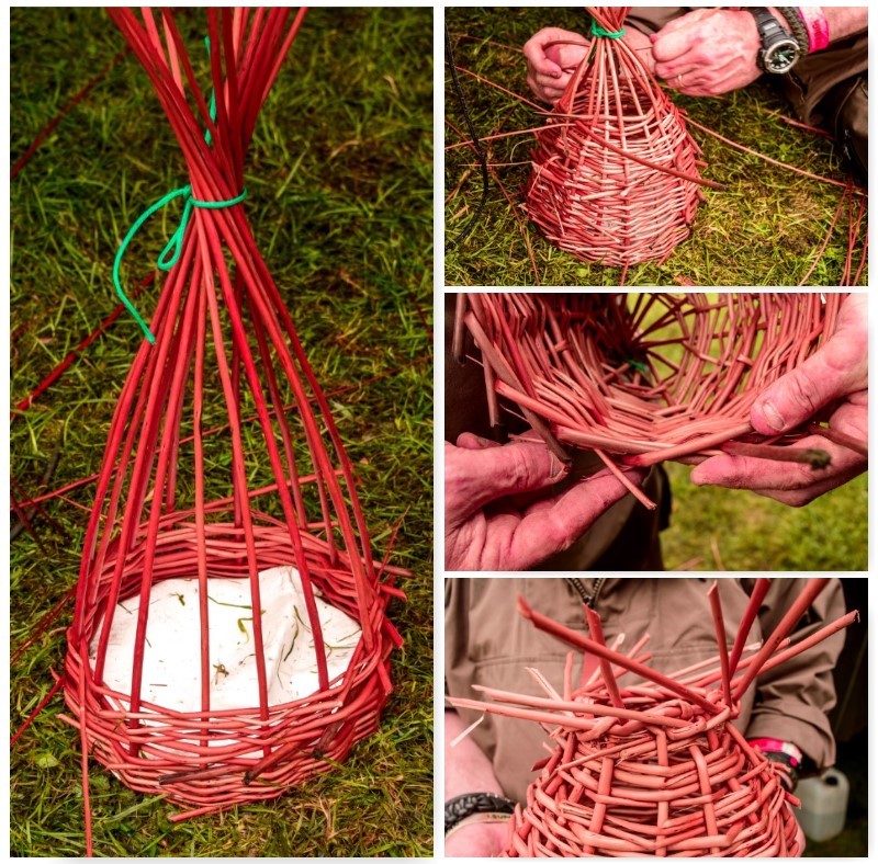 How To Make A Fish Trap - Fast Weaving Method 