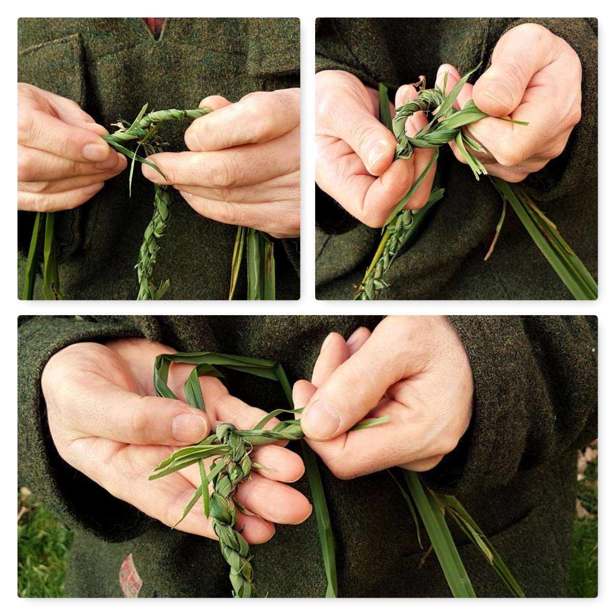 How To…. Make Quick and Strong Grass Rope – Bushcraft Days